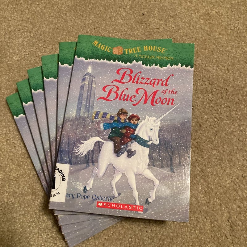 Magic Tree House A Merlin Mission Blizzard of the Blue Moon