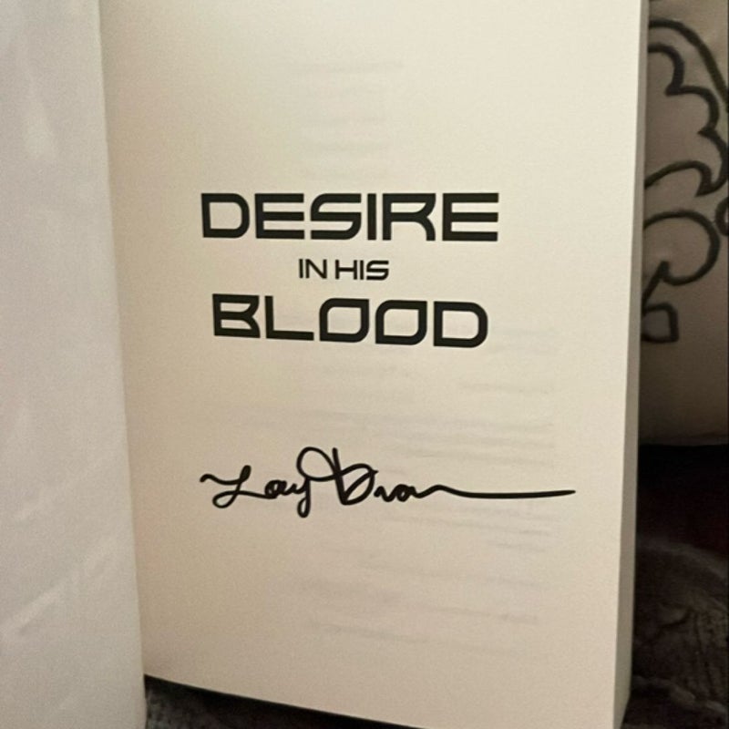 Desire in His Blood ** SIGNED**