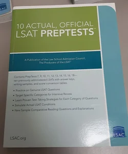10 Actual, Official LSAT PrepTests