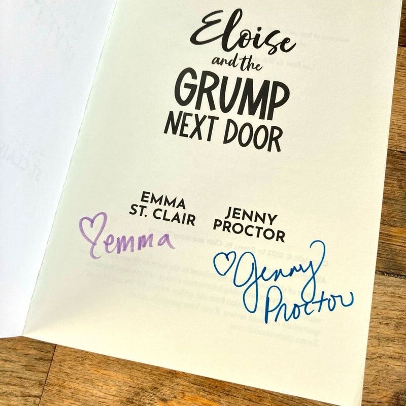 Eloise and the Grump Next Door (SIGNED)