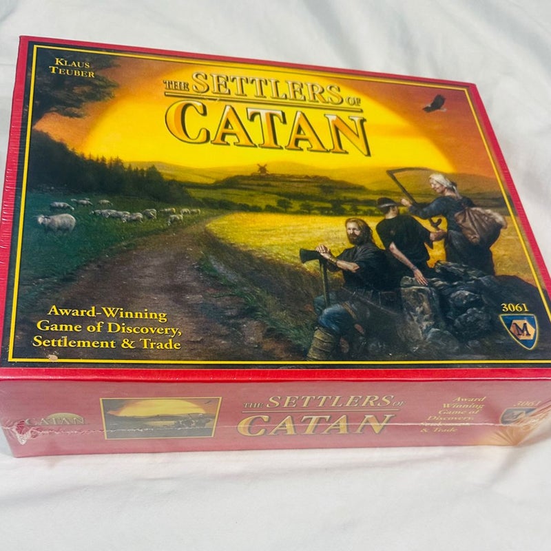 NEW! Factory Sealed- The Settlers of Catan 3061 Board Game. Collectible