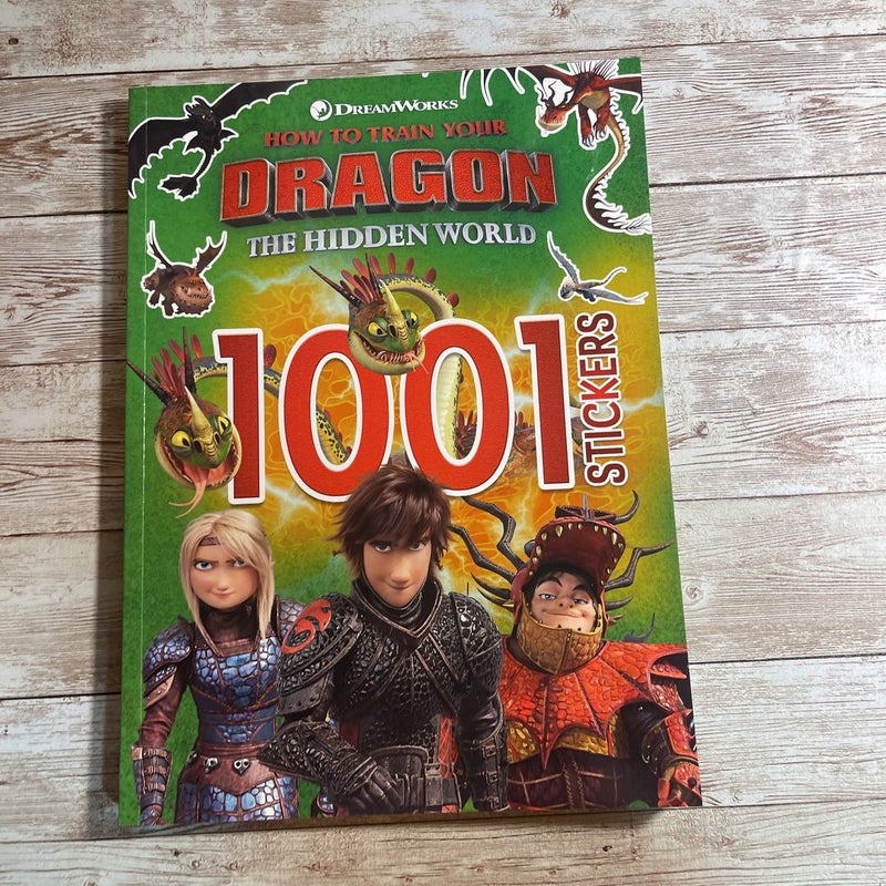 How to Train Your Dragon the Hidden World: 1001 Stickers