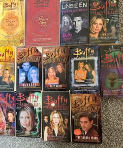 Buffy the Vampire Slayer-book lot of 13