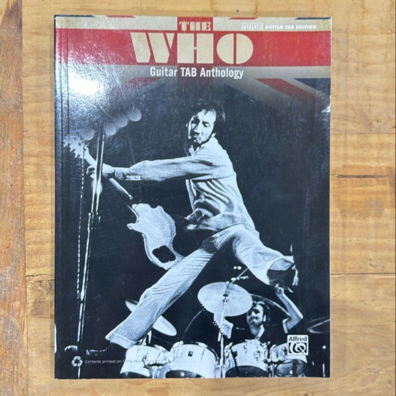 The Who -- Guitar TAB Anthology