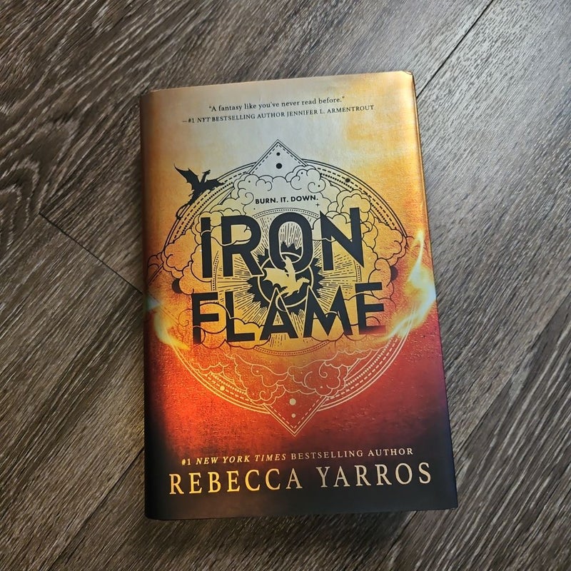 Iron Flame (first edition) 