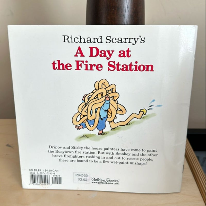 Richard Scarry's a Day at the Fire Station