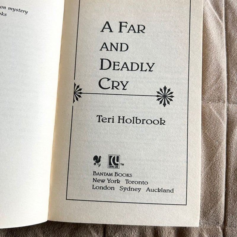 A Far and Deadly Cry 1814