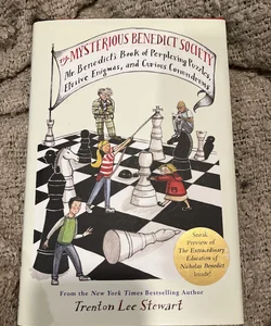 The Mysterious Benedict Society: Mr. Benedict's Book of Perplexing Puzzles, Elusive Enigmas, and Curious *like new