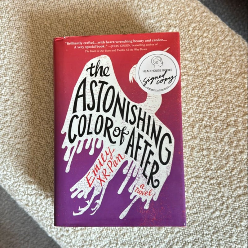 The Astonishing Color of After signed copy