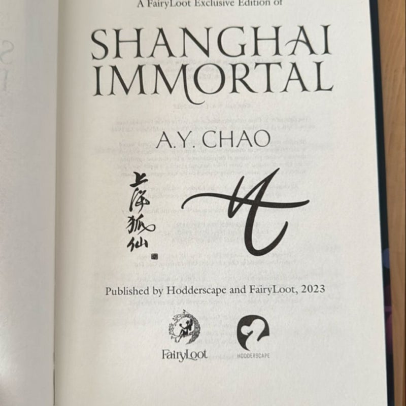 Shanghai Immortal (Fairyloot)