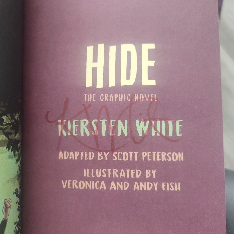 Hide: the Graphic Novel HAND SIGNED