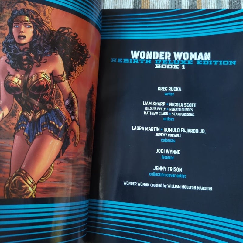 Wonder Woman Rebirth Deluxe Ed Book 1