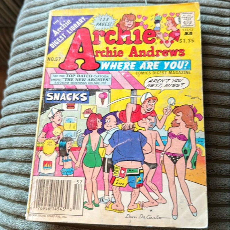 Two Archie…Archie Andrew’s Where are you ?