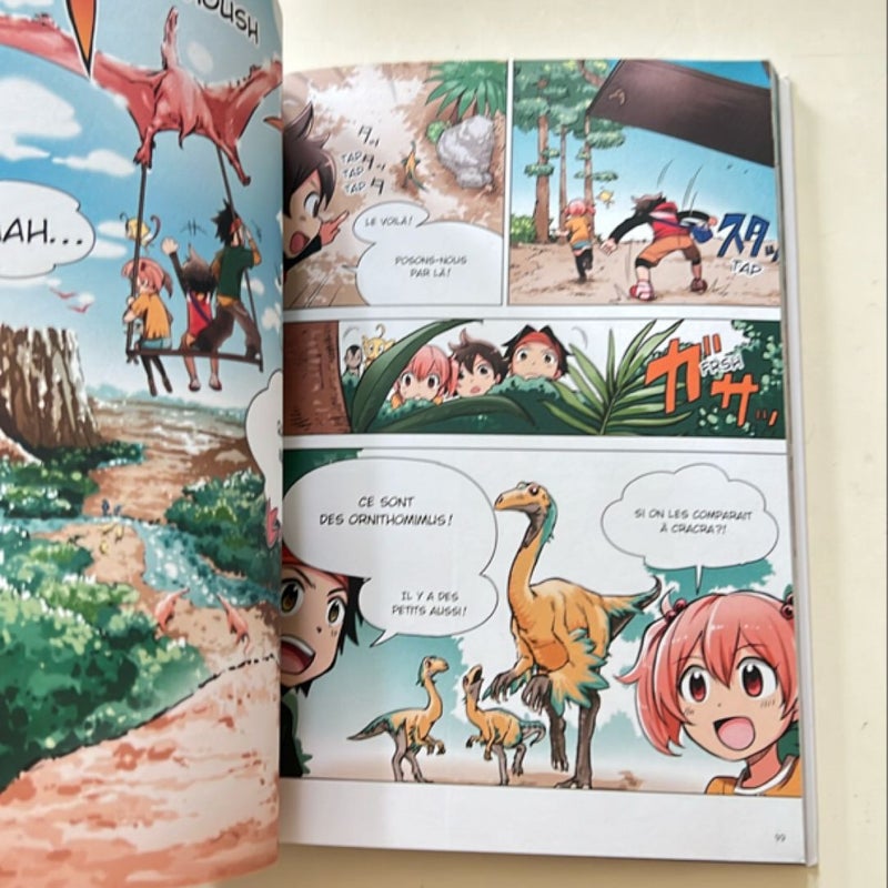 Les dinosaures en manga 