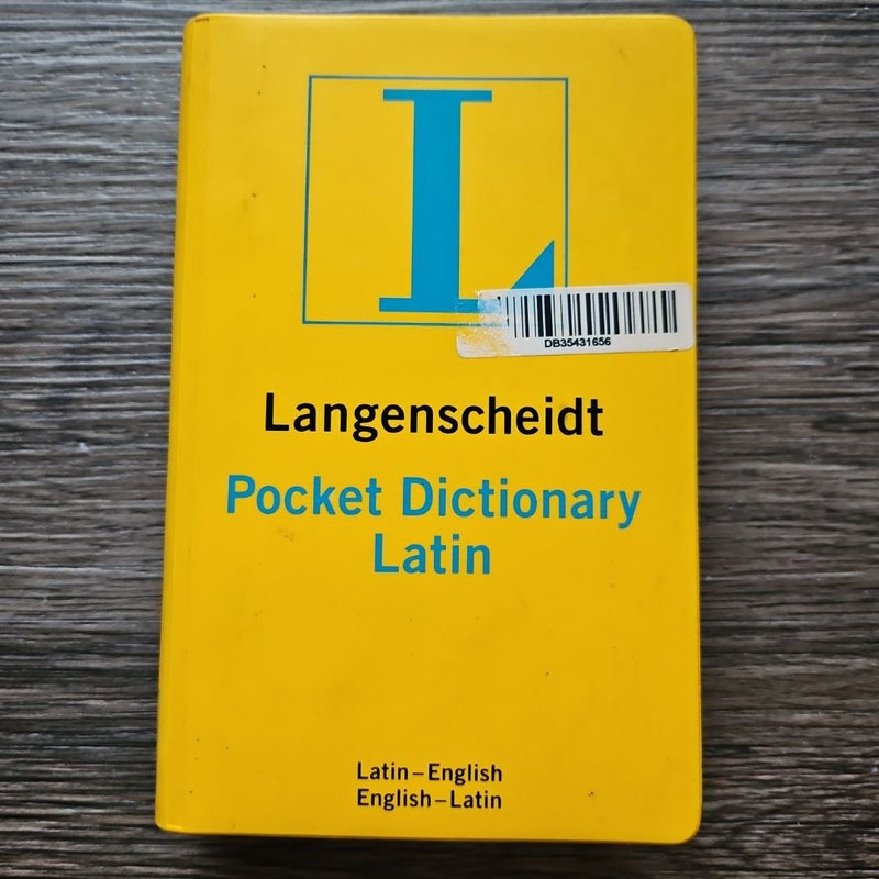 Langenscheidt Pocket Latin Dictionary