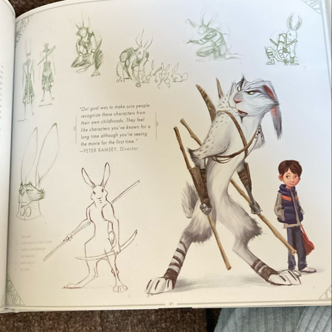 The Art of Rise of the Guardians by Ramin Zahed, Hardcover