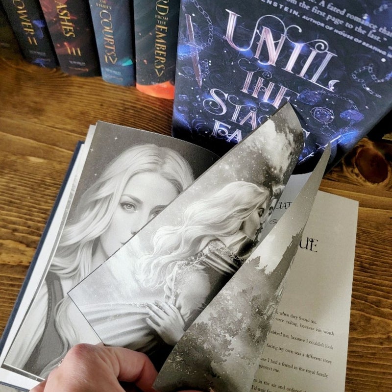 Limited Signed & Numbered Edition of Until the Stars Fall from the author's preorder