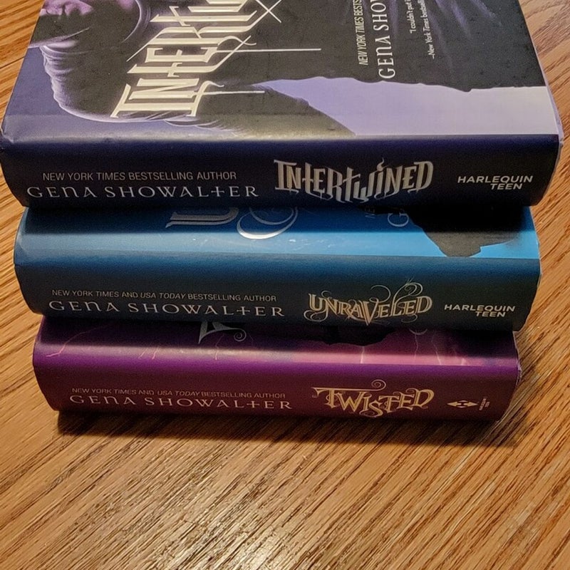 Intertwined trilogy by Gena Showalter