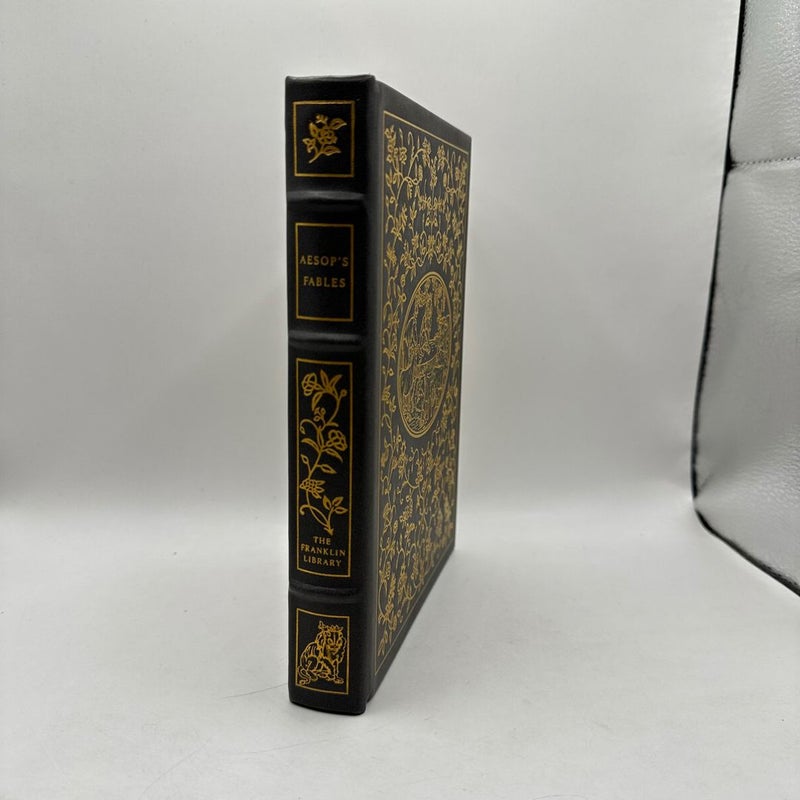 AESOP’s Fables  (1984 Franklin Library Limited Edition Leather Gilded Edges)