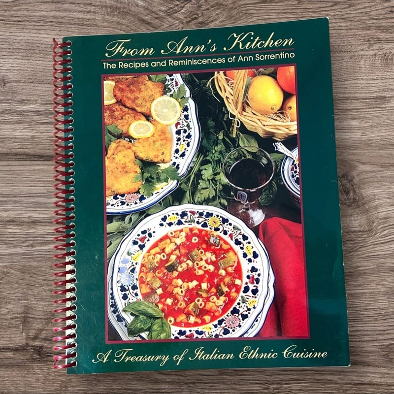 From Ann's Kitchen: A Treasury of Italian Ethnic Cuisine