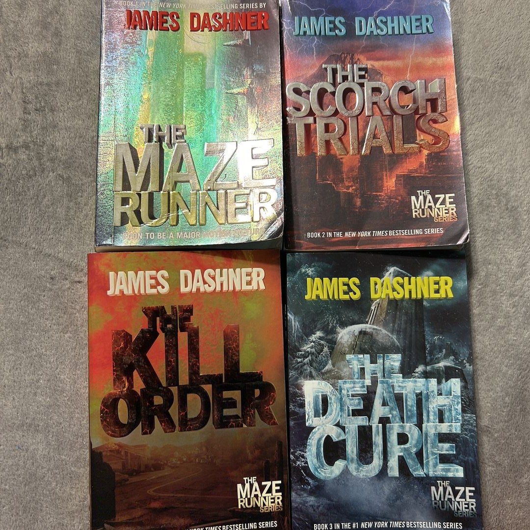 The Maze Runner Series Books 1 to 4 – Ink Drinker's Booktique