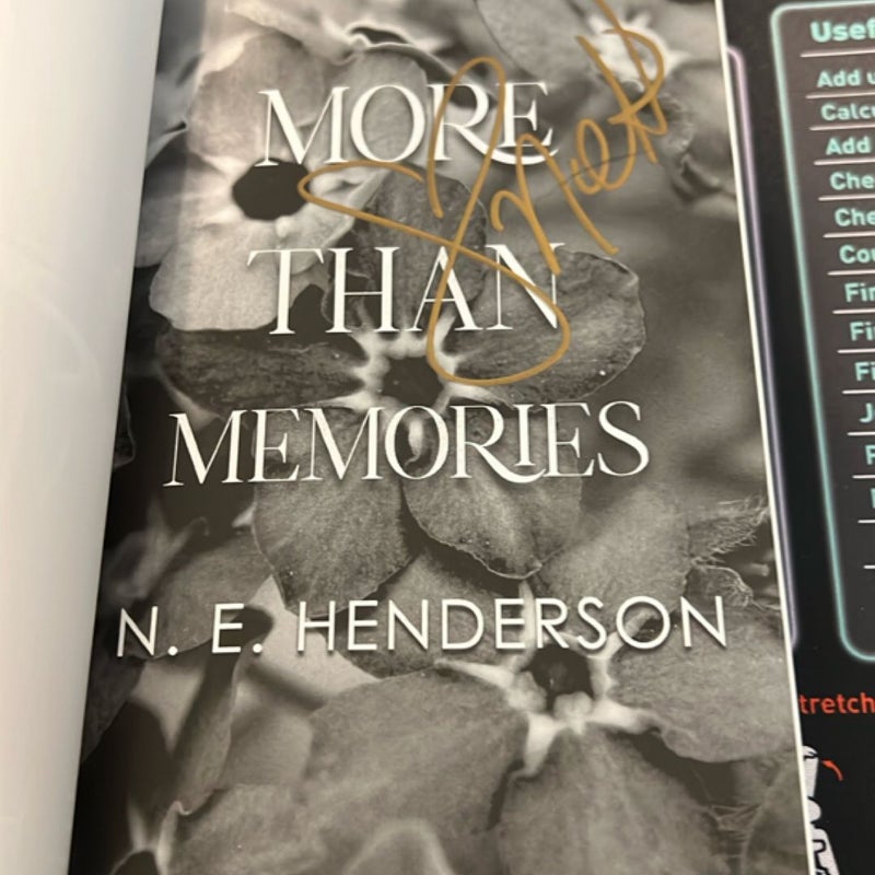 More than Memories - Signed Special Discreet Edition 
