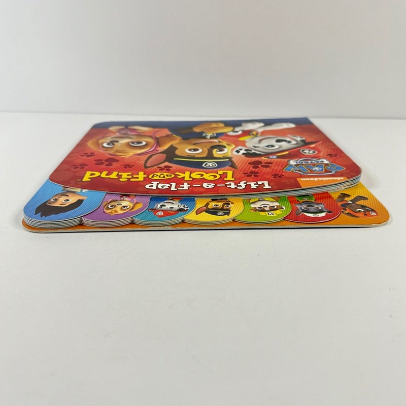 Paw Patrol Lift a Flap Look and Find, Tabs