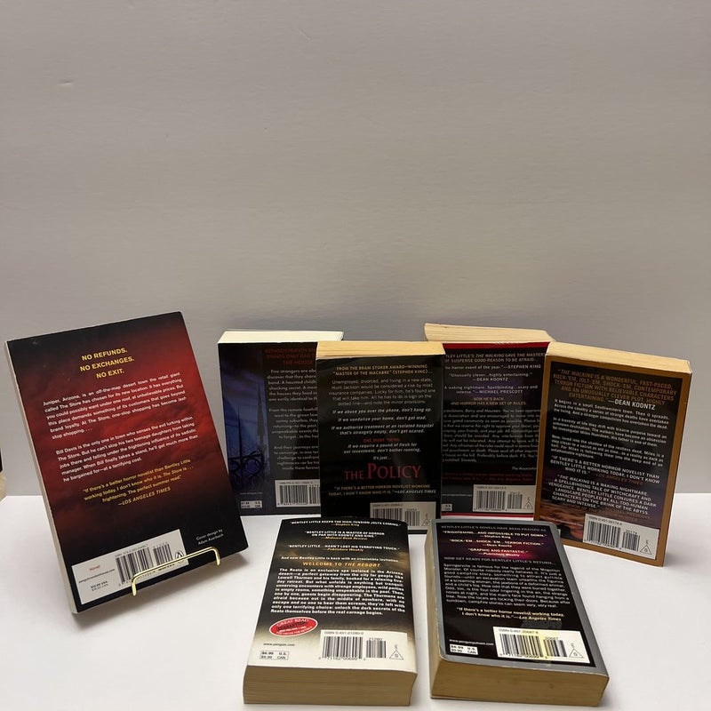 Bentley Little (7 Book) Bundle :The Store, The House, The Policy, The Associate, The Walking, The Resort, & The Return