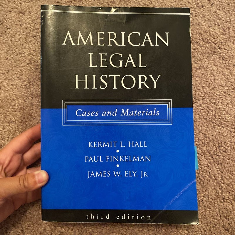 American Legal History