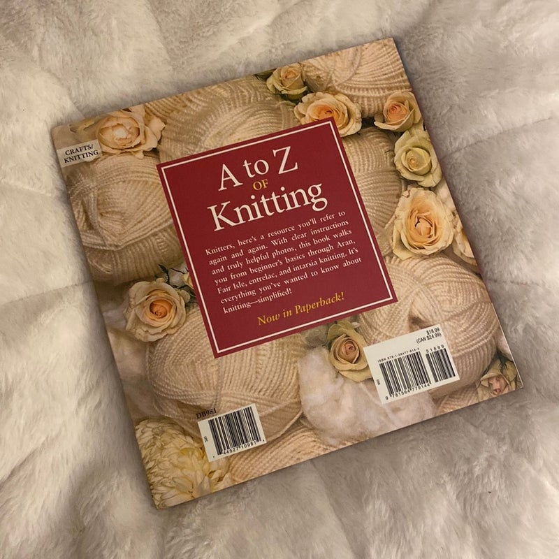 A to Z of Knitting