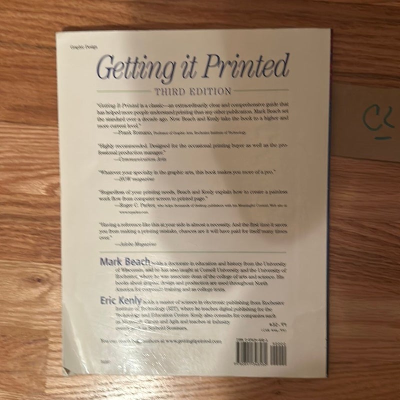 Getting It Printed
