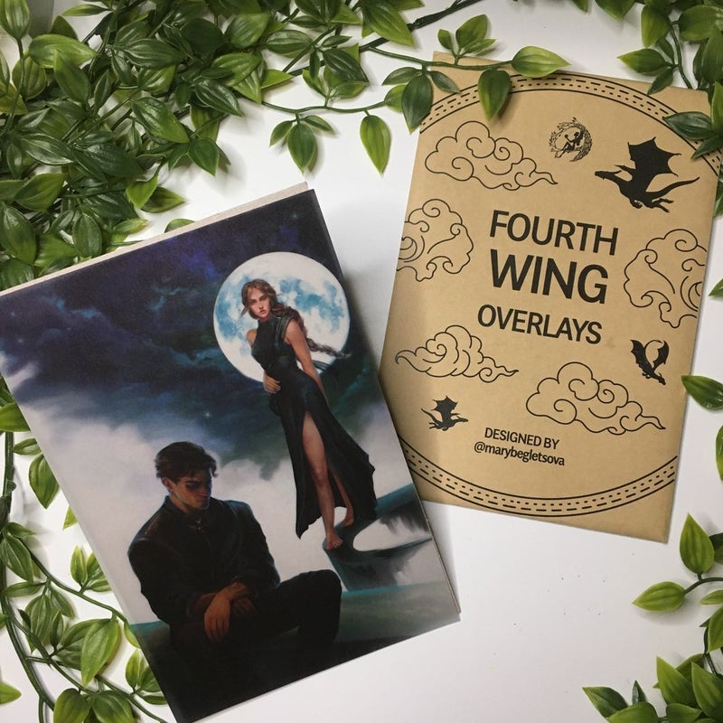 FairyLoot Exclusive Fourth Wing Page Overlay Set 