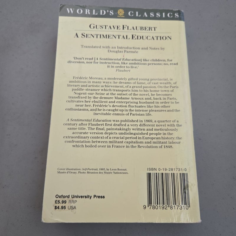 A Sentimental Education