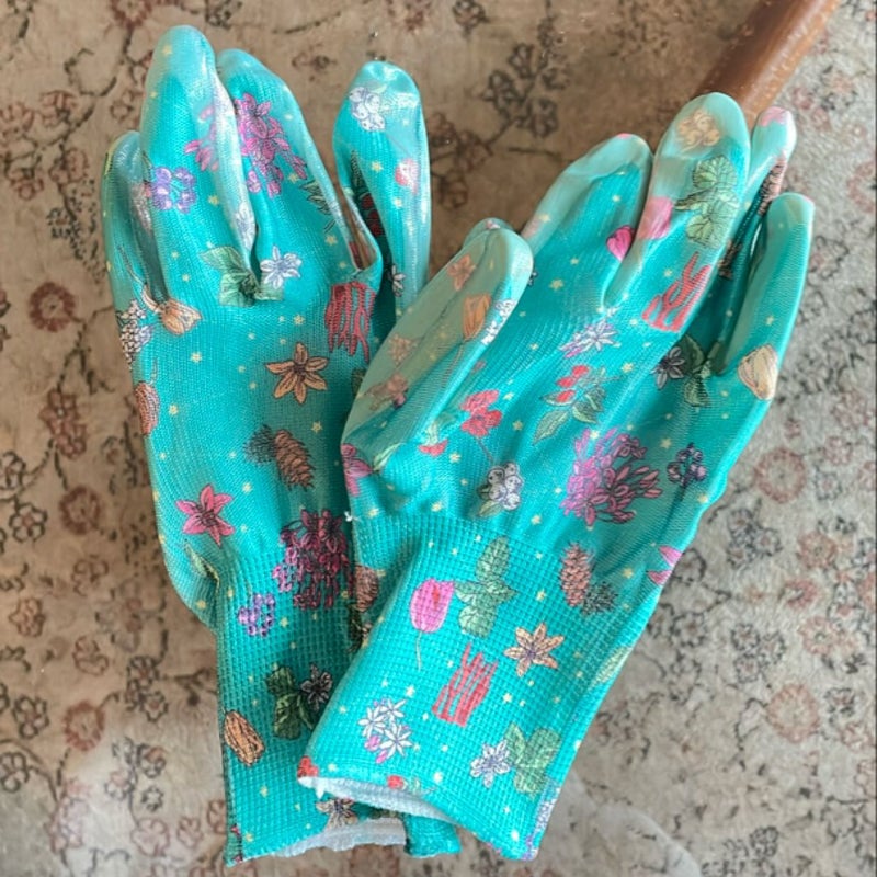 Illumicrate Botanical Constellation Gardening Gloves