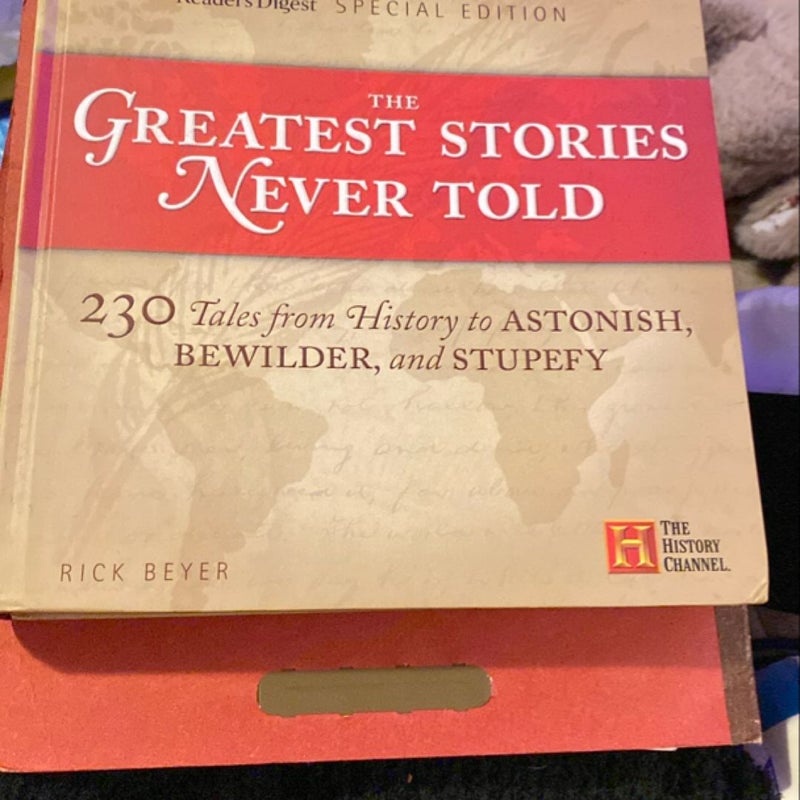 The Greatest Stories Never Told