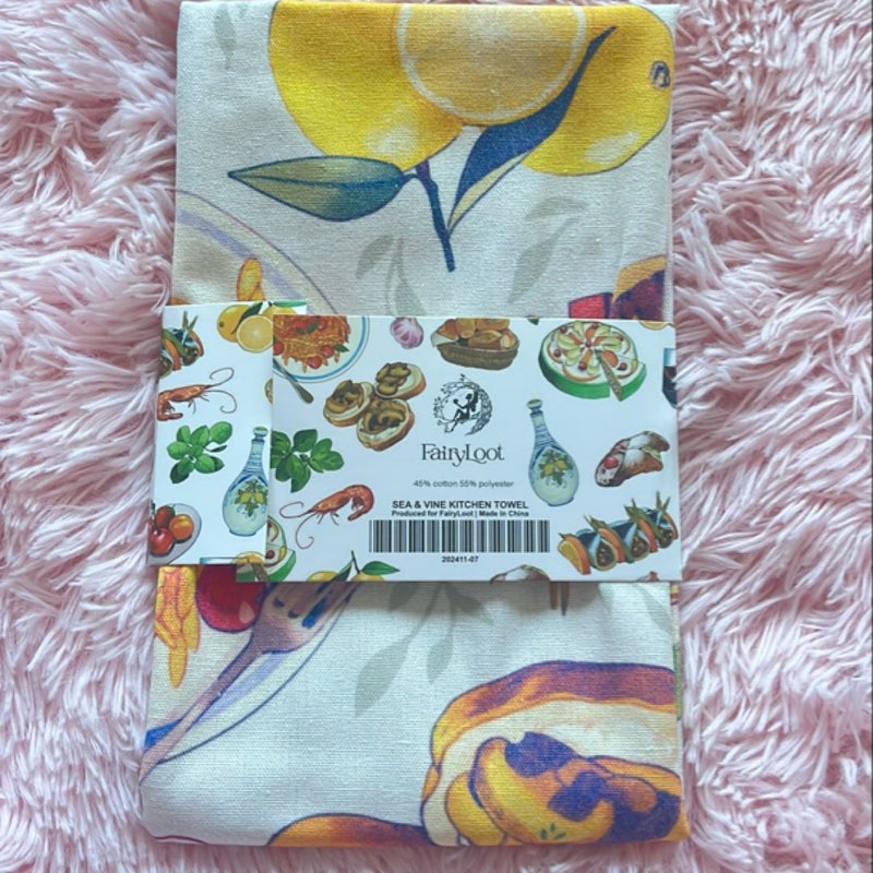 *Fairyloot* Sea & Vine Kitchen Towel