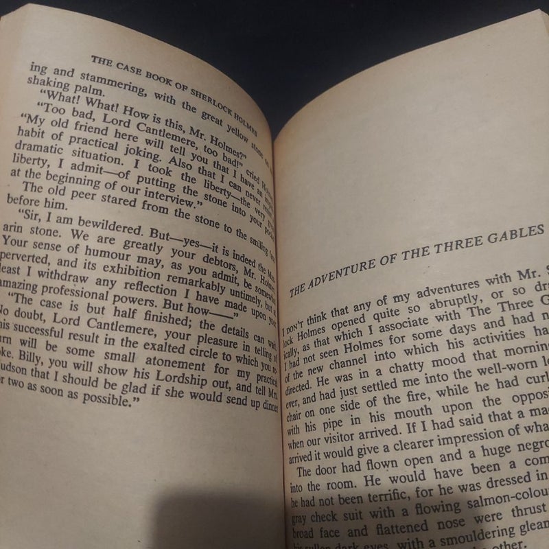 The Casebook of Sherlock Holmes