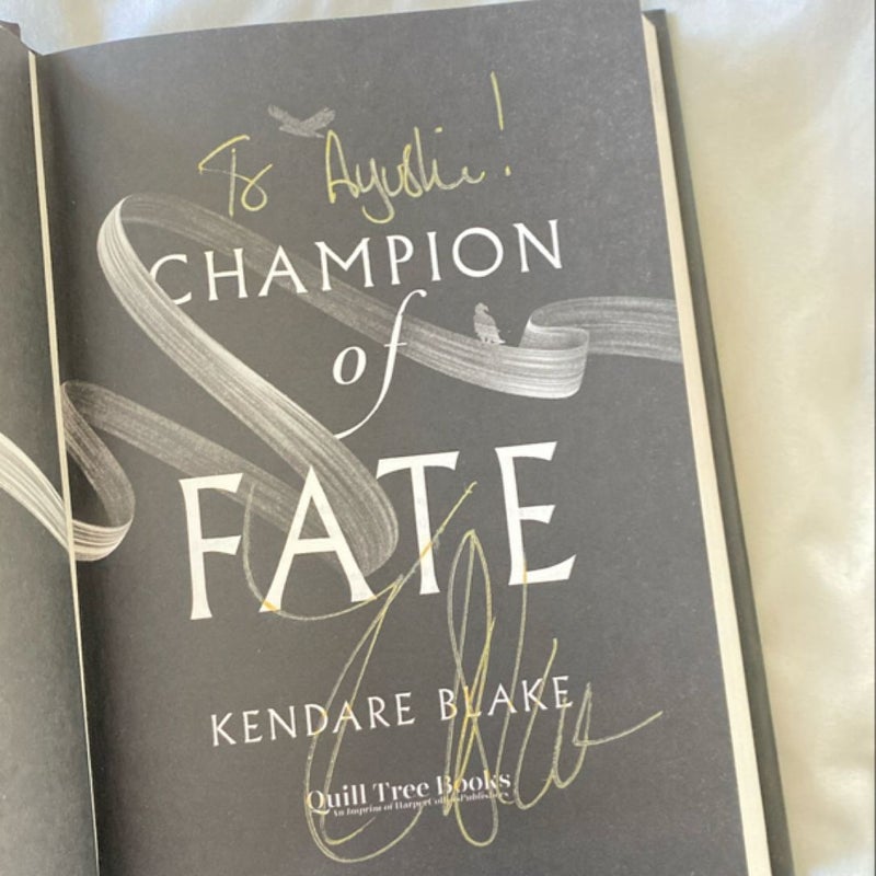 Champion of Fate [SIGNED]