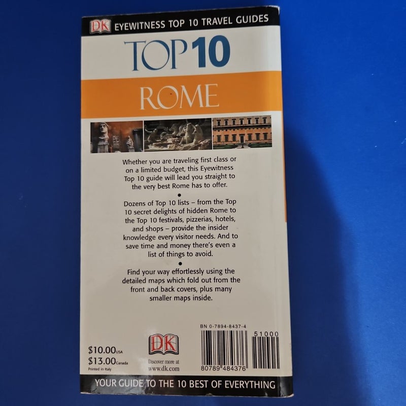 DK Eyewitness Top 10 Teavel Guides Top 10 ROME