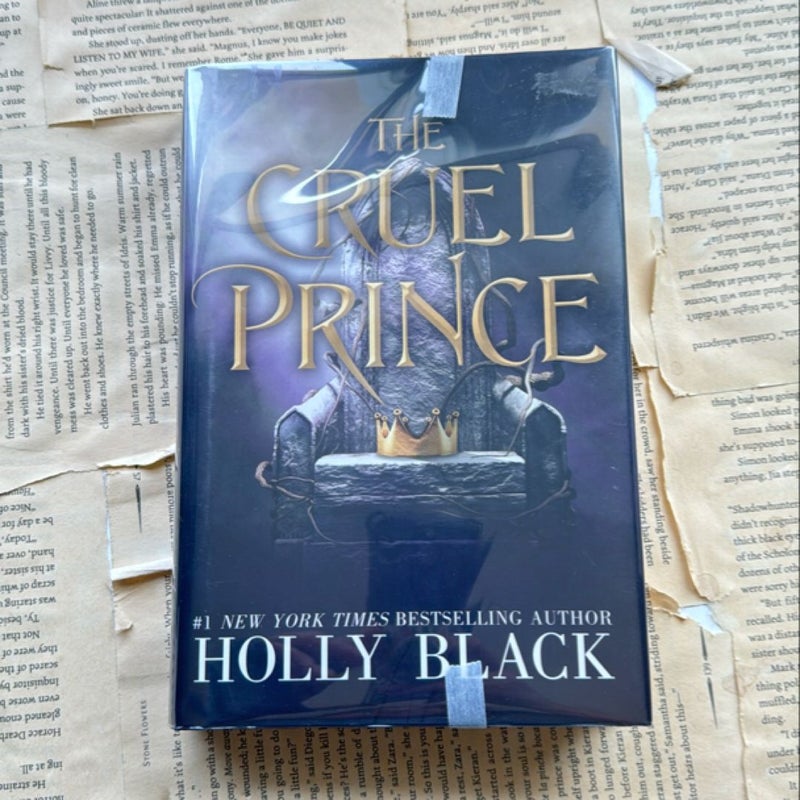 Signed Owlcrate The Cruel Prince