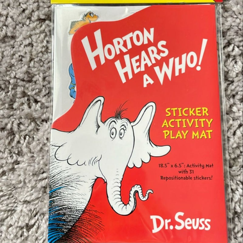 Horton Hears A Who! Sticker activity 