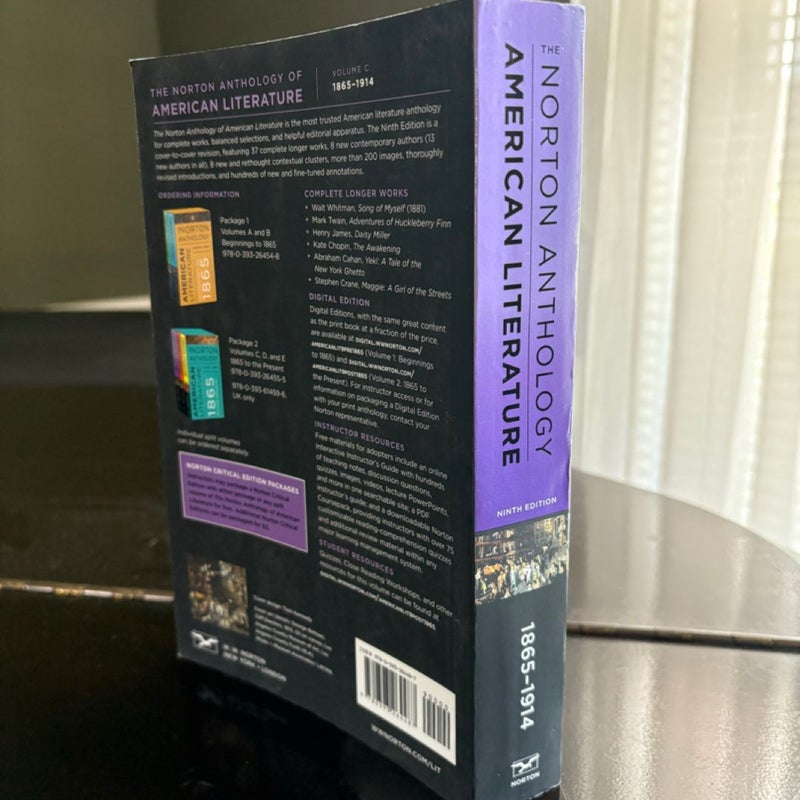 The Norton Anthology of American Literature