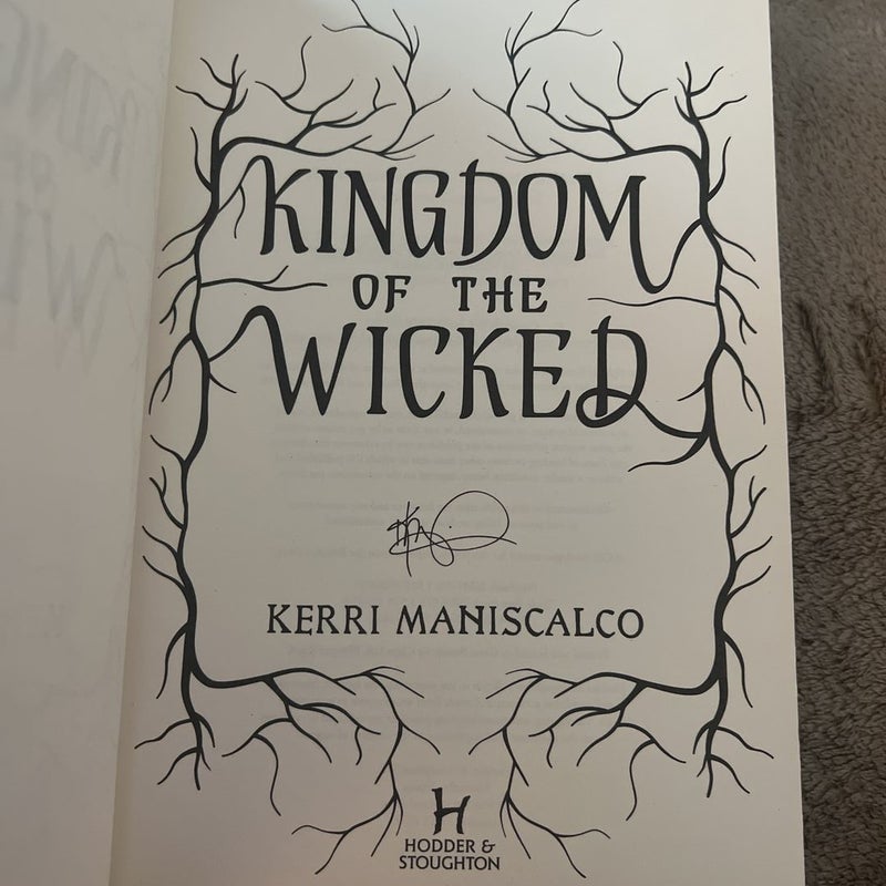 Kingdom of the Wicked Trilogy 