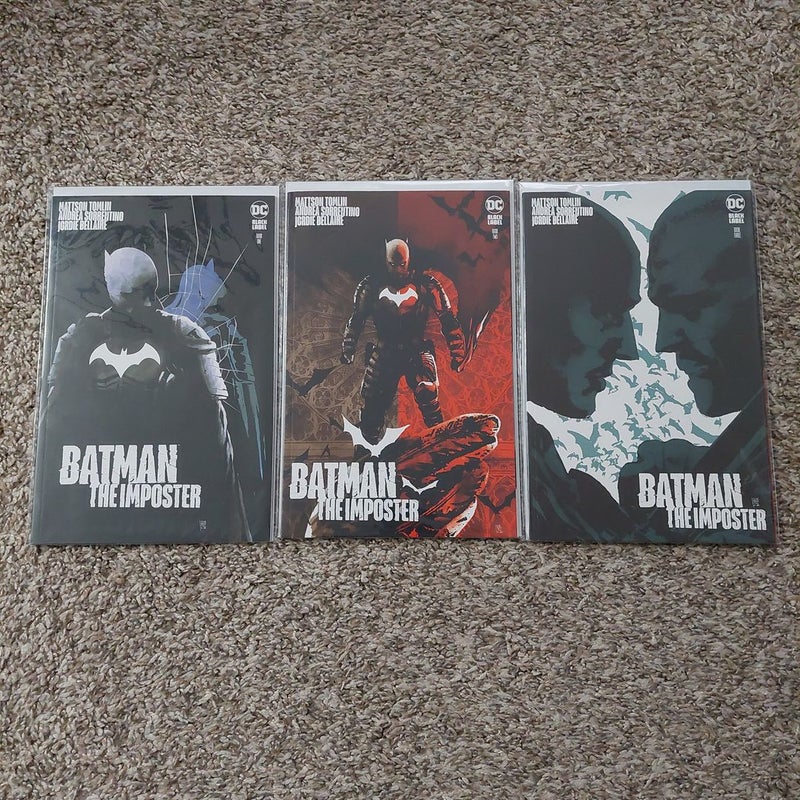 Batman: The Imposter issues #1-3