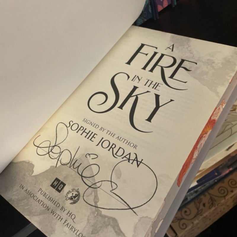 A Fire in the Sky Fairyloot edition 