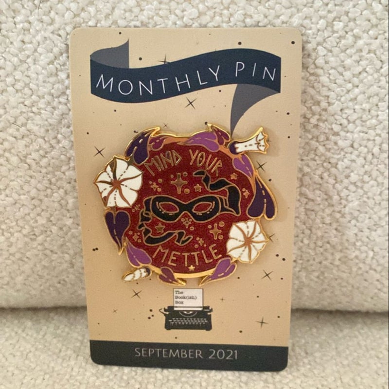 Defy the Night- Enamel Pin (BookishBox)