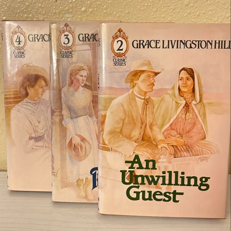 Bundle of 3 Grace Livingston Hill books