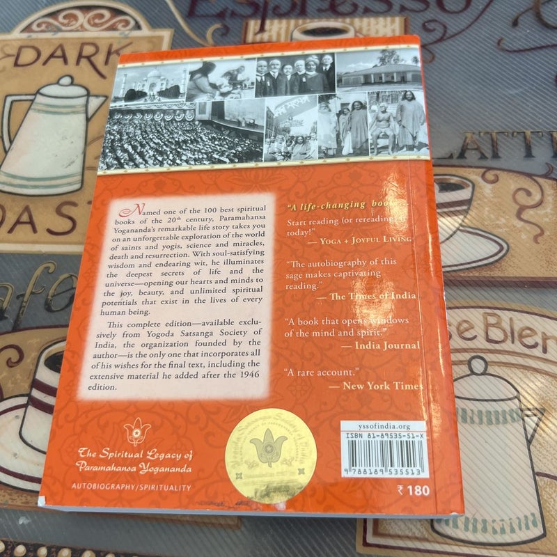 Autobiography of a Yogi, Paramahansa Yoganandya