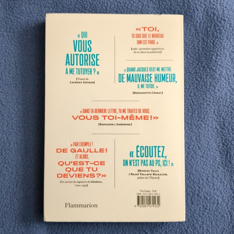 Le tu et le vous