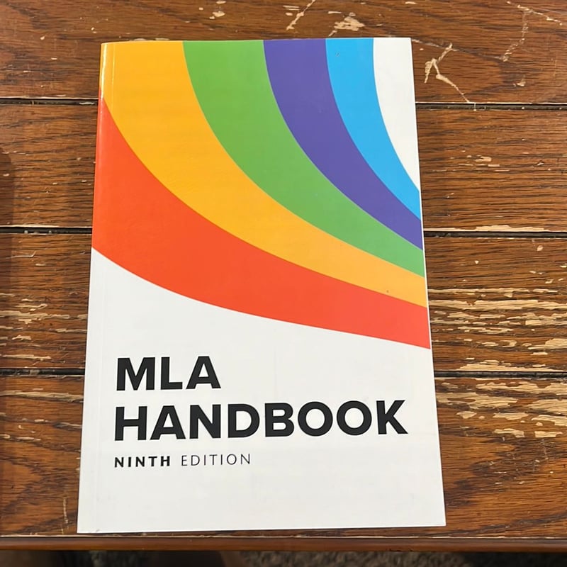 MLA Handbook by The Modern Language Association of America, Paperback ...